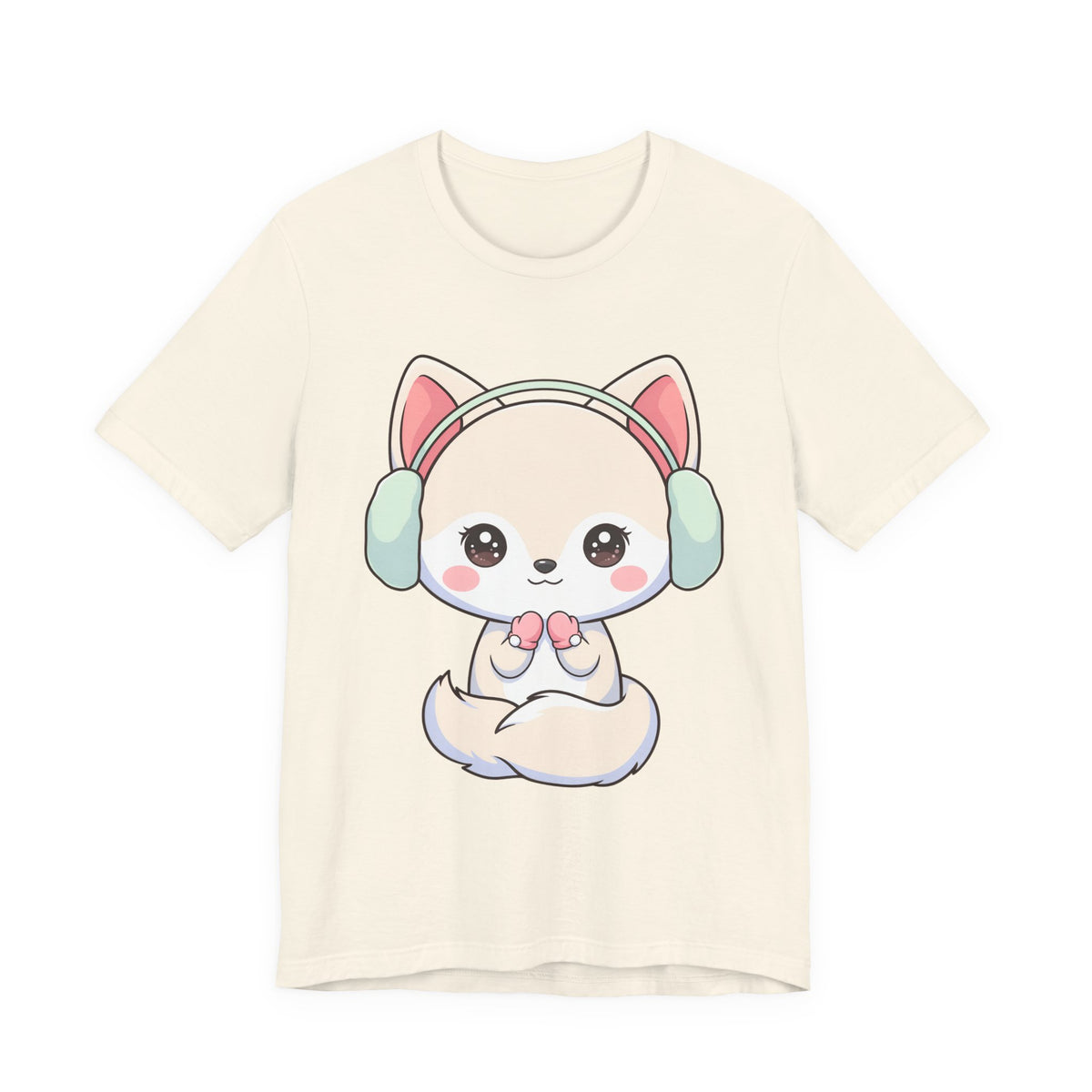 Kawaii Arctic Fox T-Shirt for Cute Animal Lovers