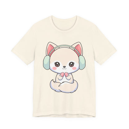Kawaii Arctic Fox T-Shirt for Cute Animal Lovers