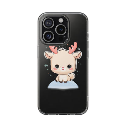Kawaii Reindeer Phone Case for a Sweet Winter Cheer