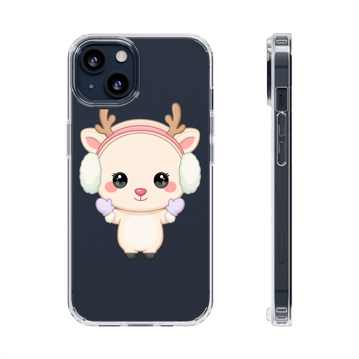 Kawaii Reindeer Phone Case for Cozy Cute Style