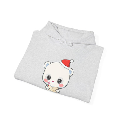 Christmas Polar Bear Hoodie for Cozy Holiday Cheer