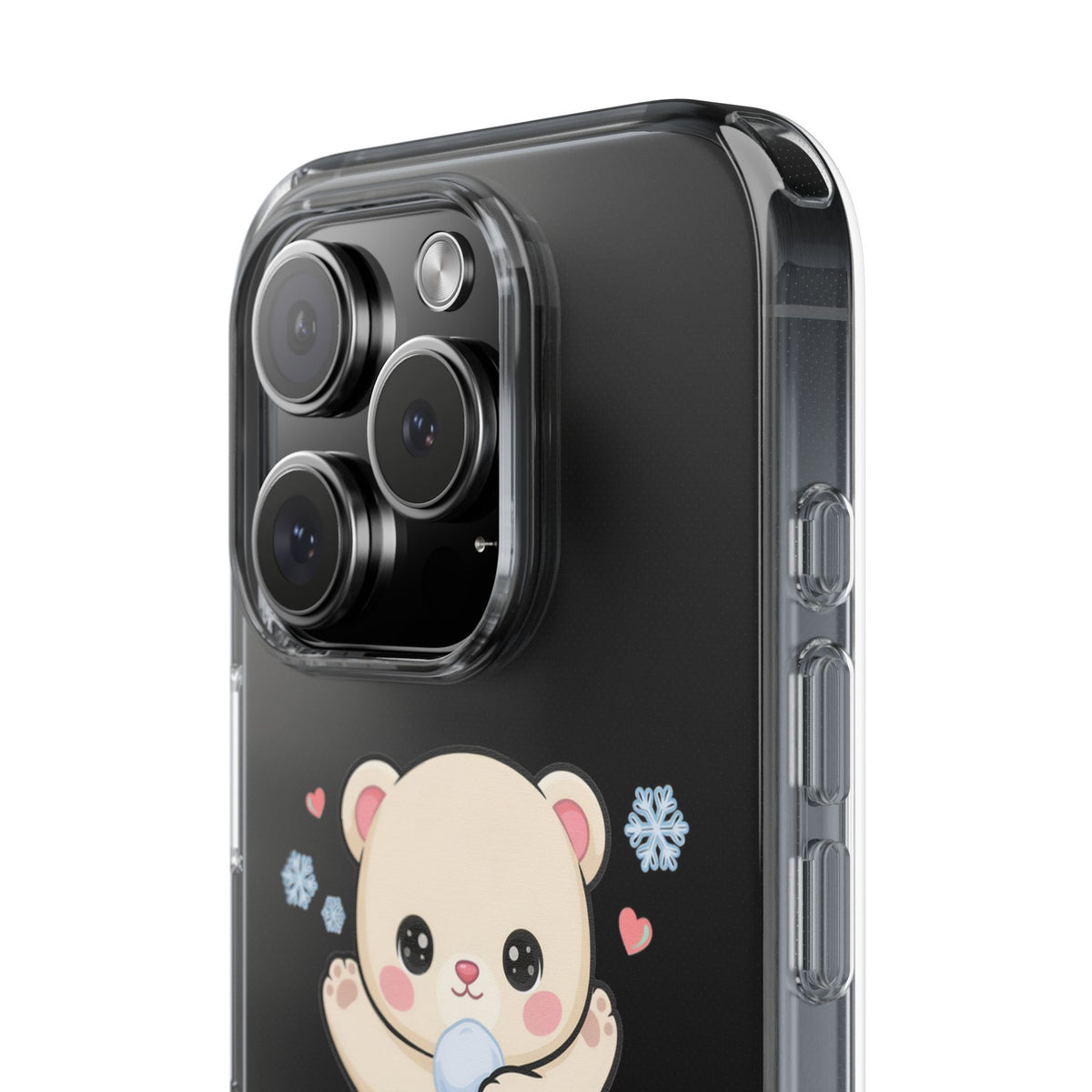 Kawaii Polar Bear Phone Case for Cute Animal Fans