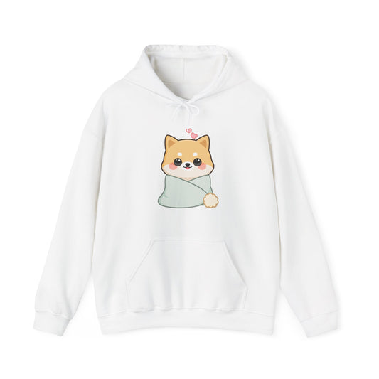 Kawaii Shiba Inu Hoodie for Cozy Chilly Days