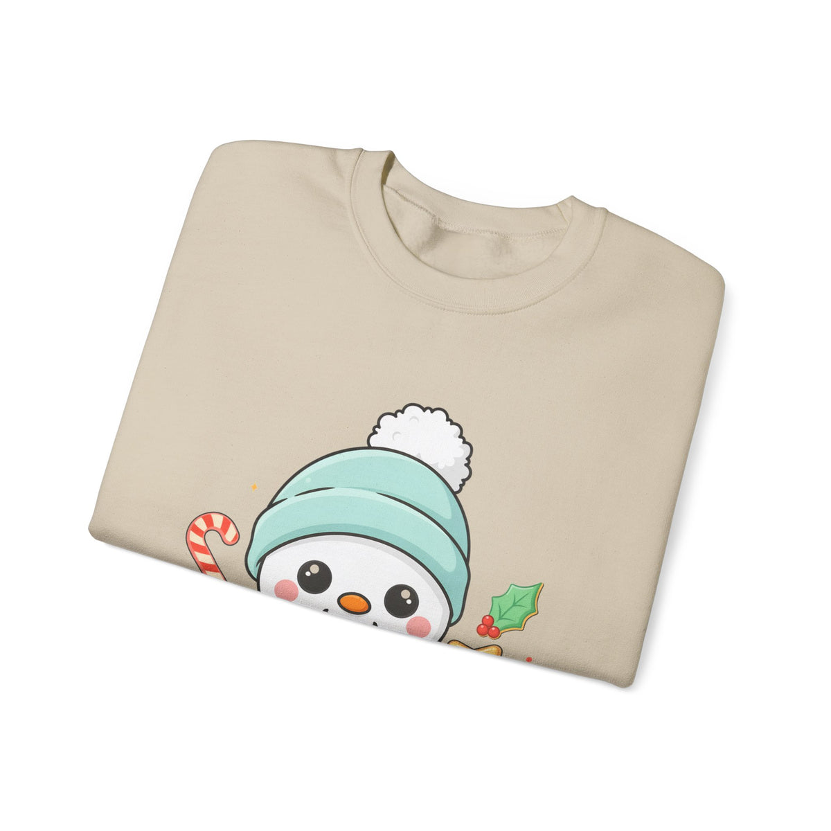 Christmas Snowman Baking Sweatshirt – Kawaii Holiday Crewneck