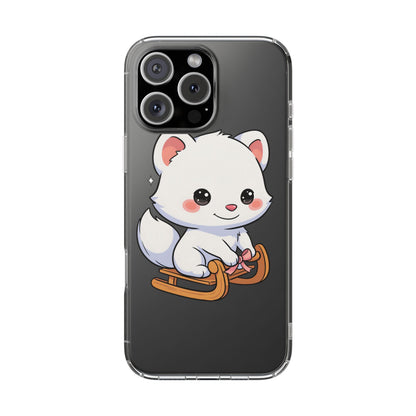 Kawaii Arctic Fox Phone Case for Cute Animal Lovers