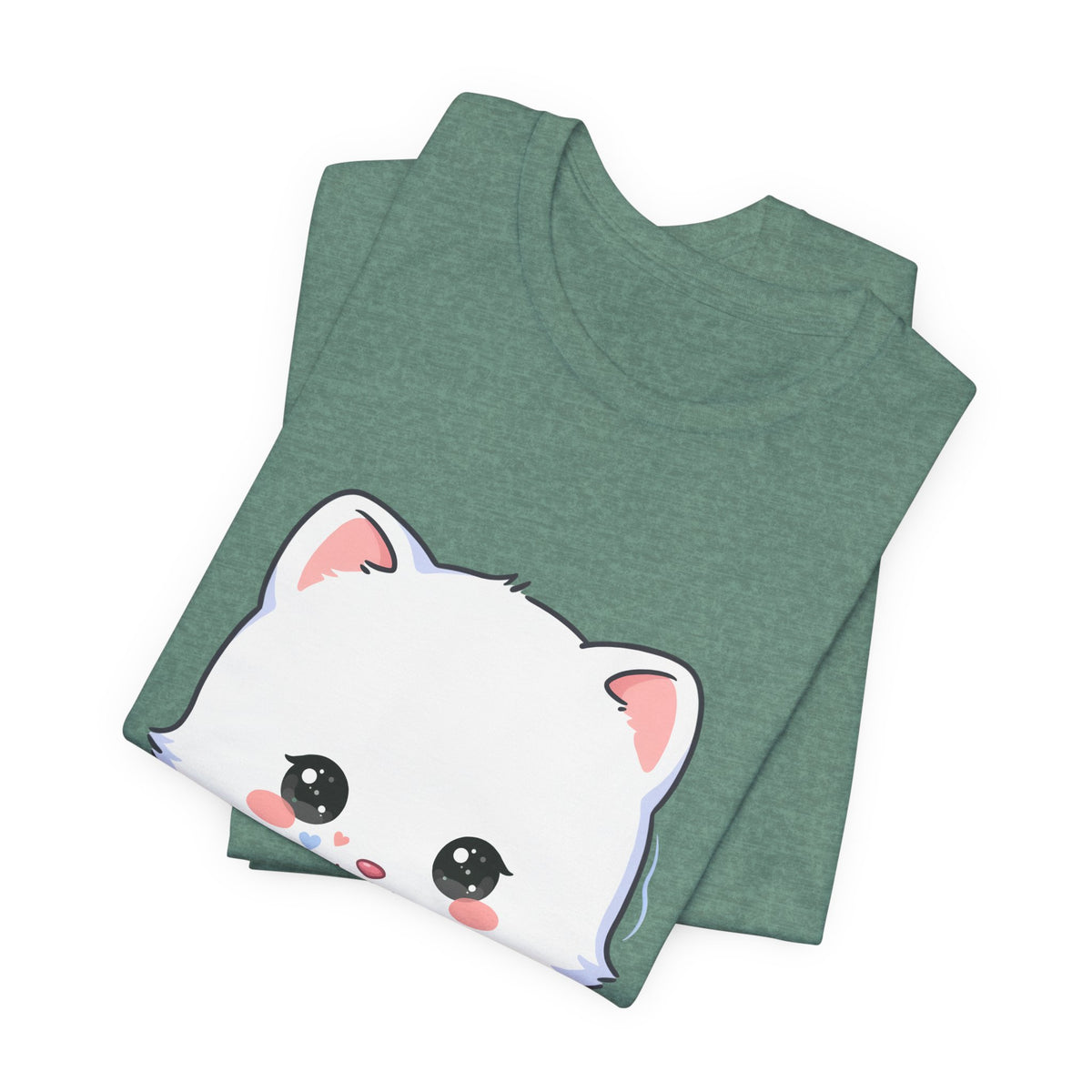 Kawaii Arctic Fox T-Shirt for Cozy Winter Gift Giving