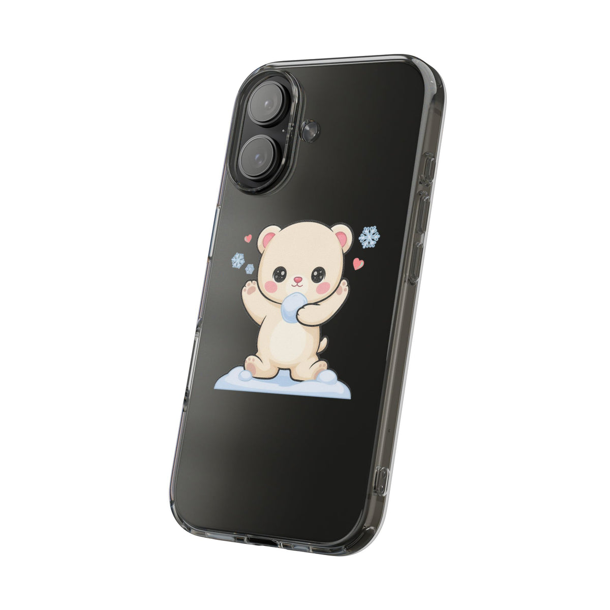Kawaii Polar Bear Phone Case for Cute Animal Fans
