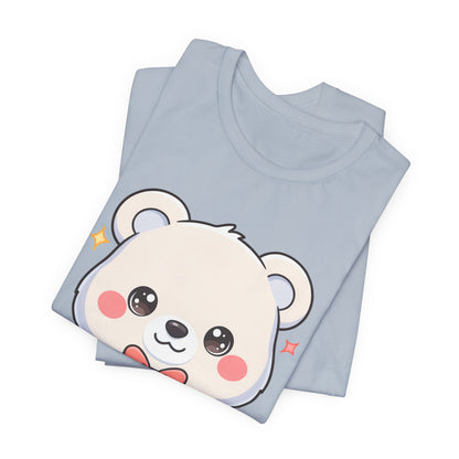 Kawaii Polar Bear Gift T-Shirt for Cute Holiday Cheer