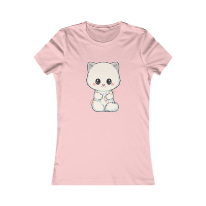 Kawaii Arctic Fox Tee for Cozy Winter Errands