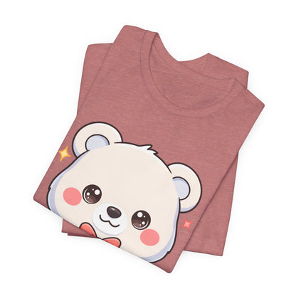 Kawaii Polar Bear Gift T-Shirt for Cute Holiday Cheer