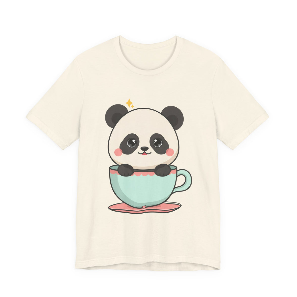 Kawaii Panda T-Shirt, Cute Teacup Panda Tee