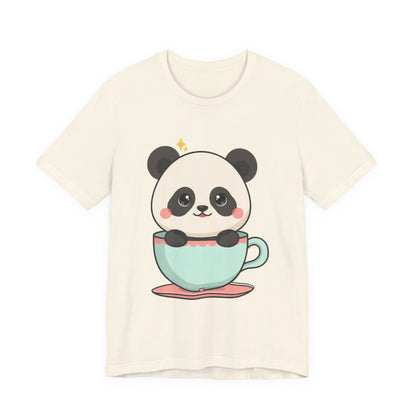 Kawaii Panda T-Shirt, Cute Teacup Panda Tee