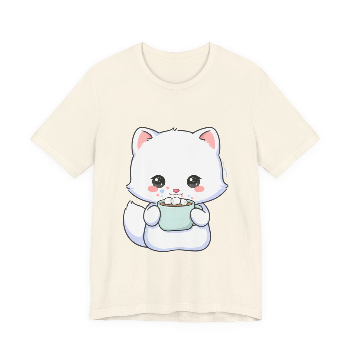 Kawaii Arctic Fox T-Shirt for Cozy Winter Gift Giving