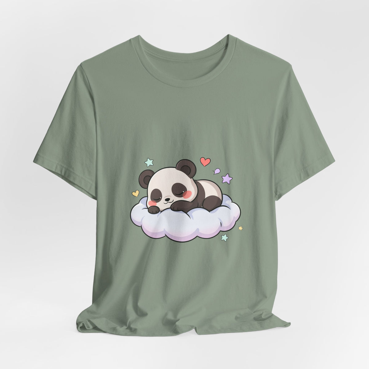 Sleeping Panda T-Shirt, Cute Kawaii Gift for Panda Lovers