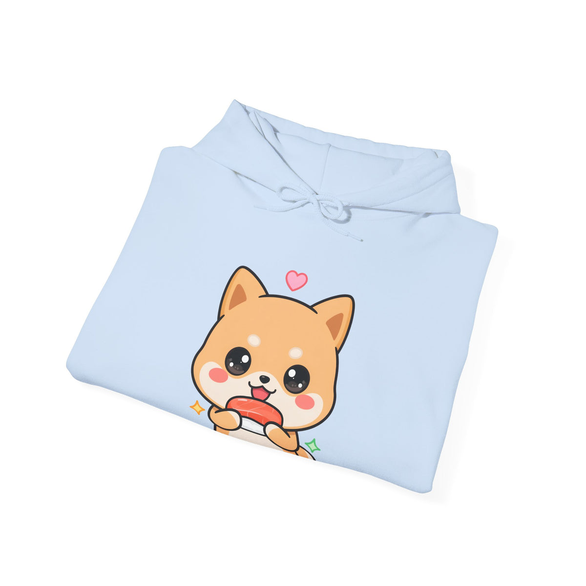 Kawaii Shiba Inu Sushi Hoodie for Dog and Sushi Lovers
