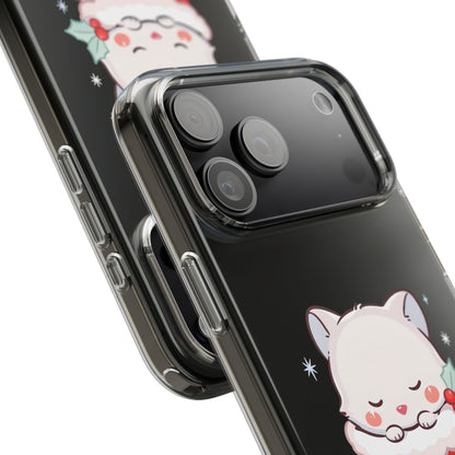 Christmas Fox Phone Case, Cute Holiday Stocking Gift