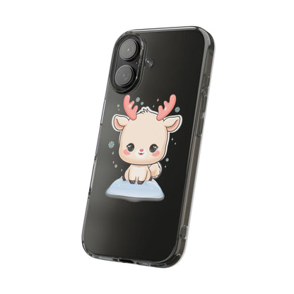 Kawaii Reindeer Phone Case for a Sweet Winter Cheer