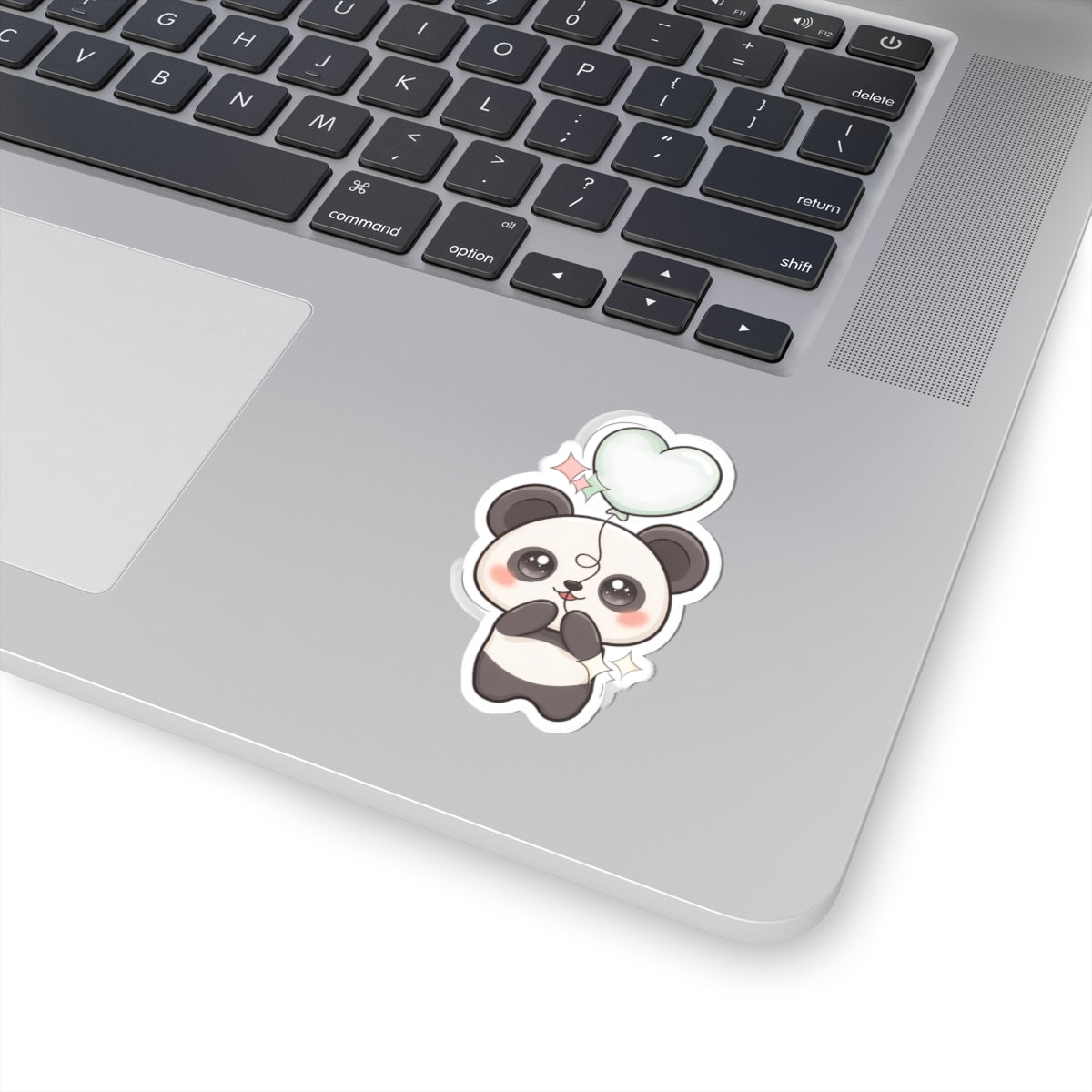 Kawaii Panda Sticker with Balloon for Cute Decor