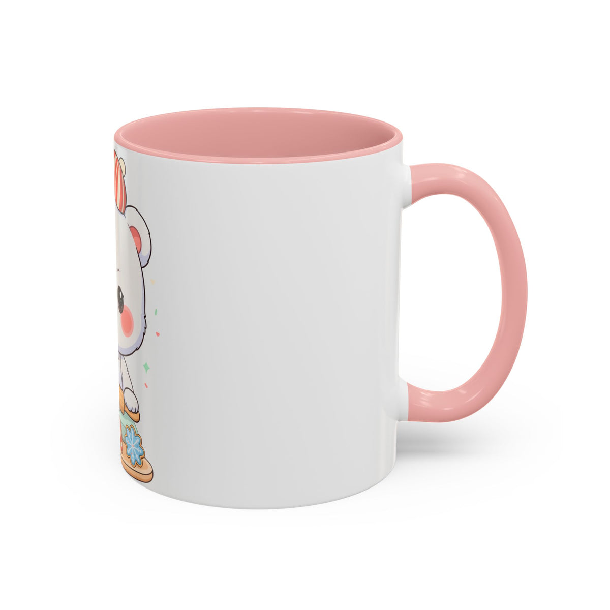 Christmas Cookie Polar Bear Accent Coffee Mug