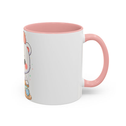 Christmas Cookie Polar Bear Accent Coffee Mug
