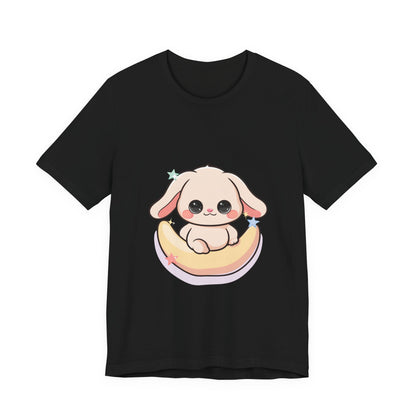 Kawaii Bunny Moon T-Shirt for Cute Style Lovers