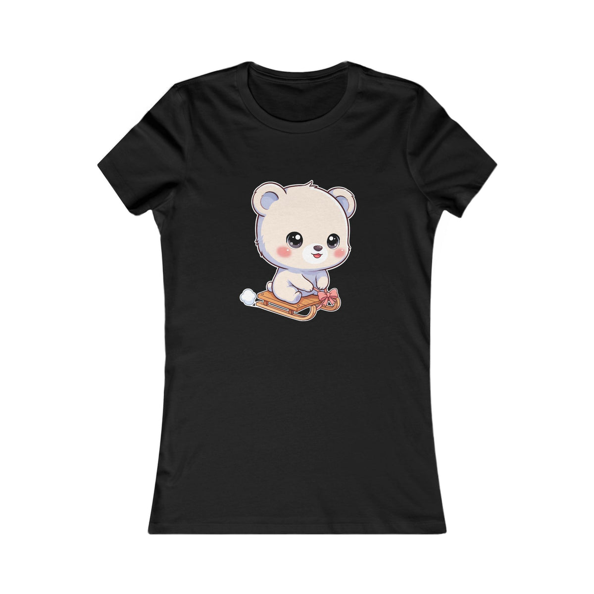 Kawaii Polar Bear Tee for Cute Winter Outfits
