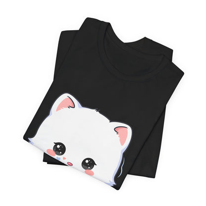 Kawaii Arctic Fox T-Shirt for Cozy Winter Gift Giving