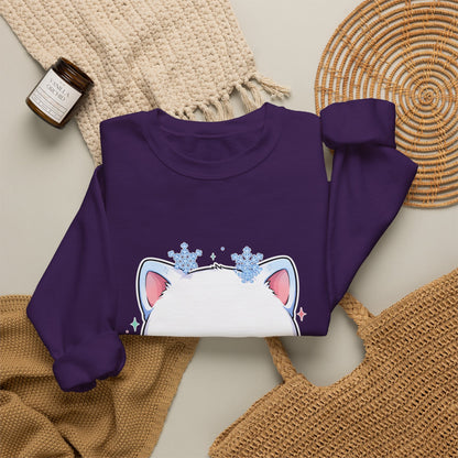 Kawaii Arctic Fox Sweatshirt for Cute Winter Animal Lovers