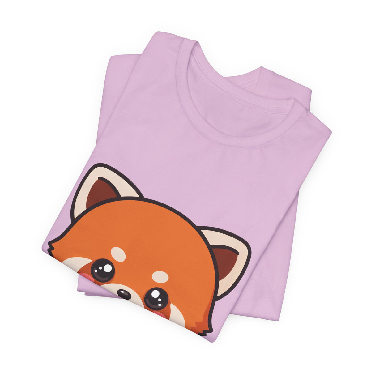 Red Panda Donut T-Shirt, Cute Kawaii Animal Tee