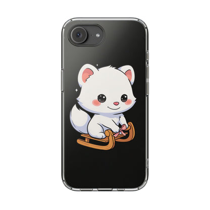 Kawaii Arctic Fox Phone Case for Cute Animal Lovers