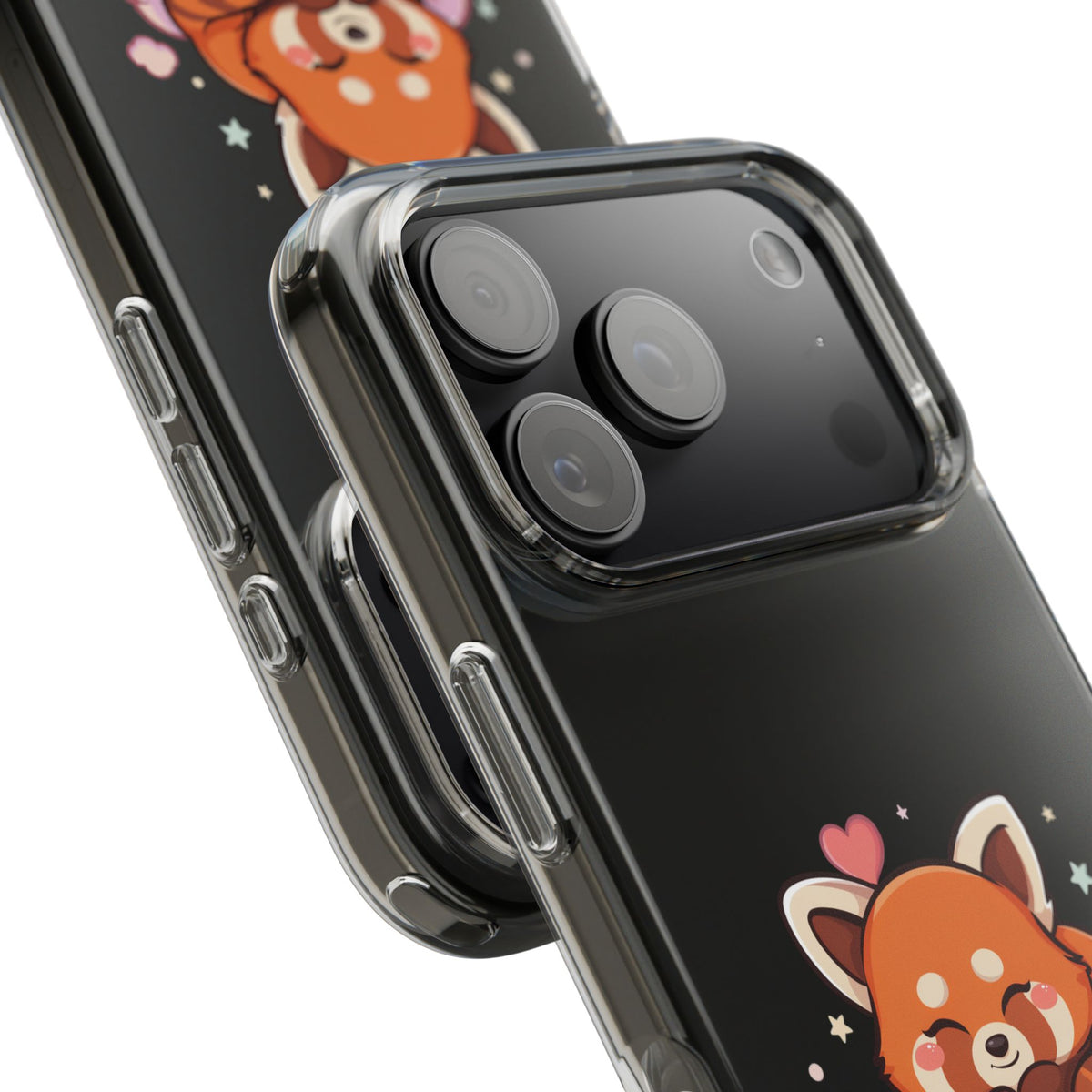 Cute Red Panda Phone Case, Dreamy Kawaii Cloud Art