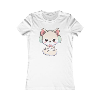 Kawaii Arctic Fox T-Shirt for Cute Animal Lovers