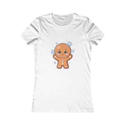 Kawaii Gingerbread T-Shirt for Cozy Winter Outings