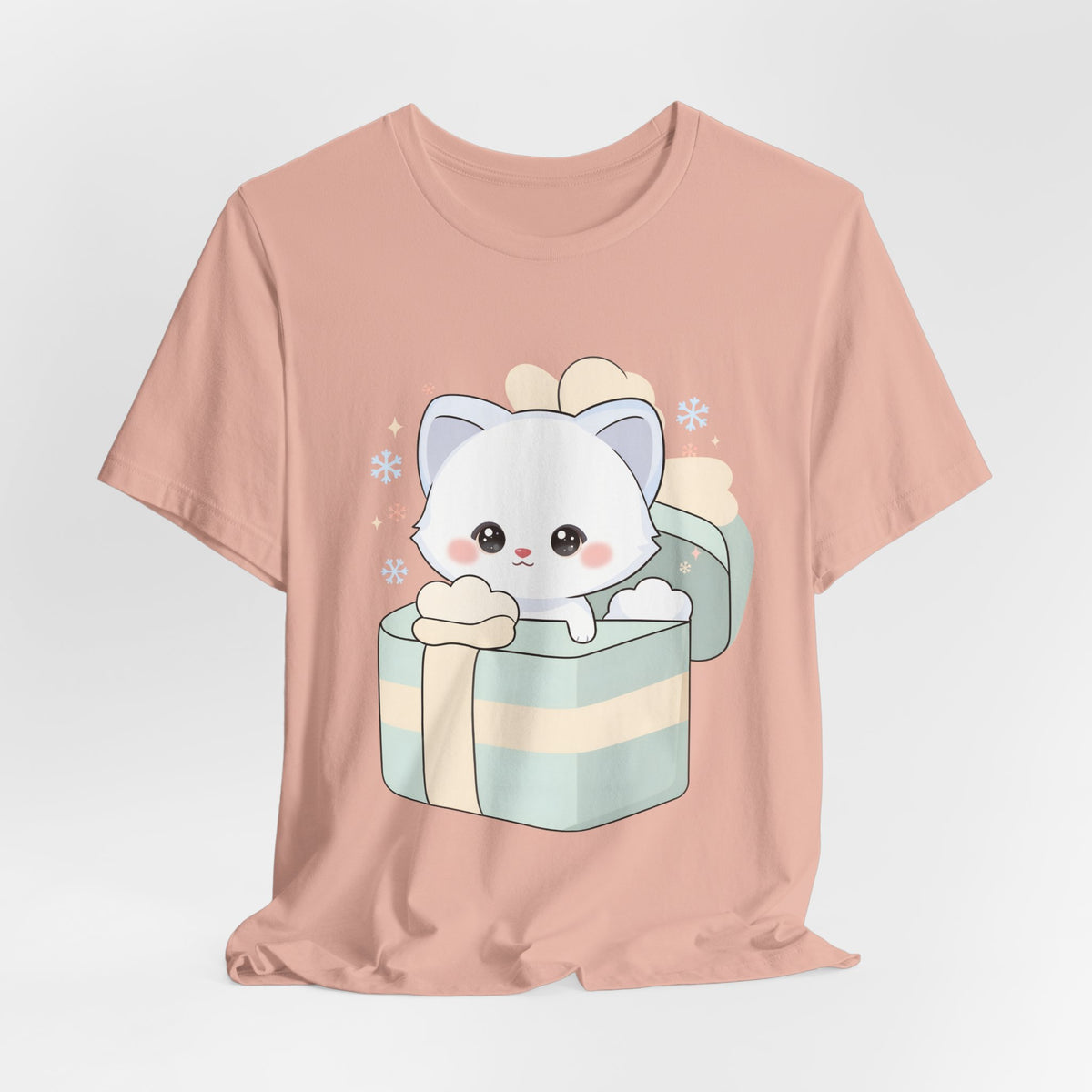 Arctic Fox Gift Tee, Cute Kawaii Birthday Present