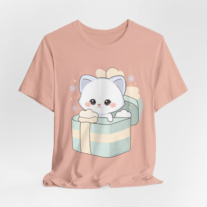 Arctic Fox Gift Tee, Cute Kawaii Birthday Present