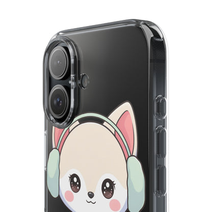 Kawaii Arctic Fox Phone Case – Cozy Winter Cutie