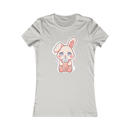 Kawaii Bunny Bubble Tea Women's Tee