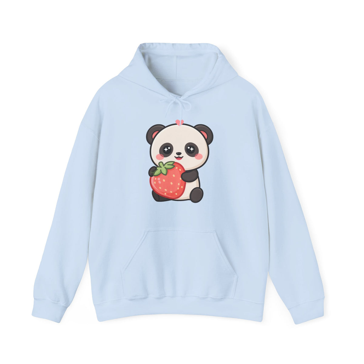 Kawaii Panda Strawberry Hoodie for Cute Style Fans