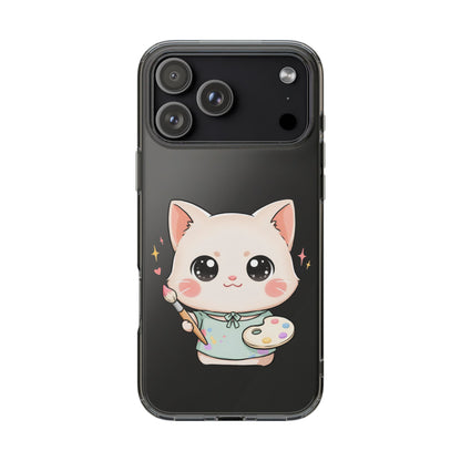 Kawaii Cat Phone Case for Creative Cat Lovers