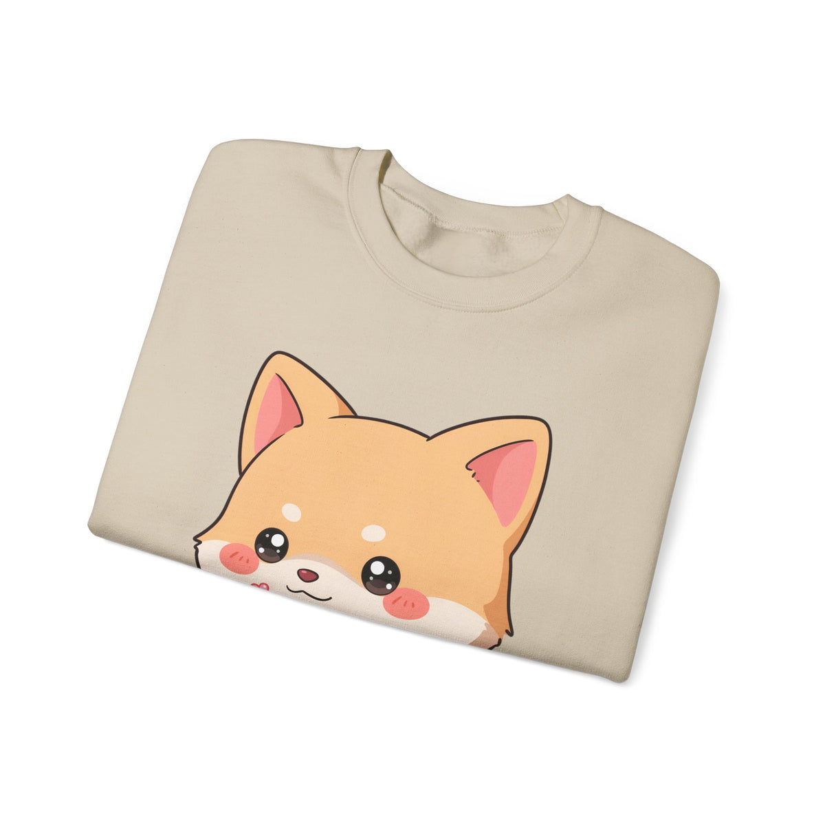 Reading Shiba Inu Sweatshirt, Cute Kawaii Book Lover Gift