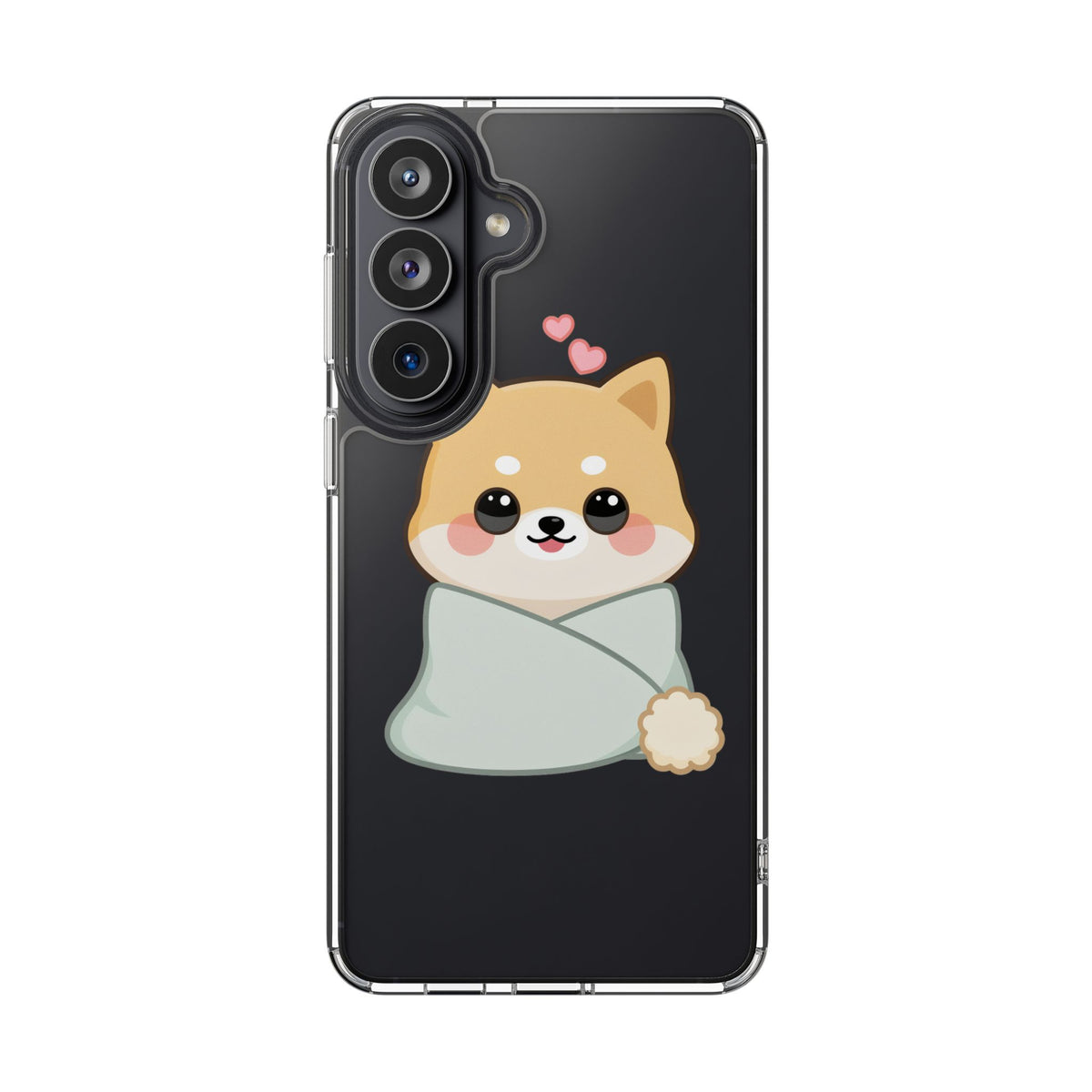 Kawaii Shiba Inu Phone Case, Cozy Valentine Gift