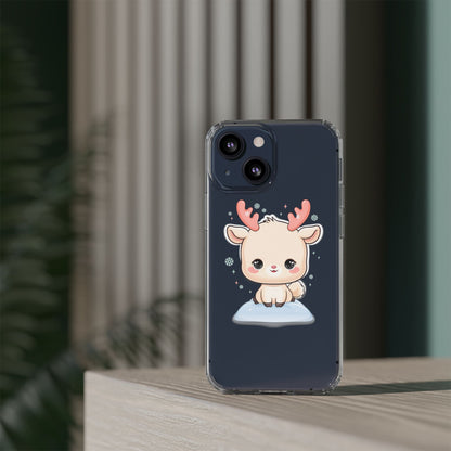 Kawaii Reindeer Phone Case for a Sweet Winter Cheer