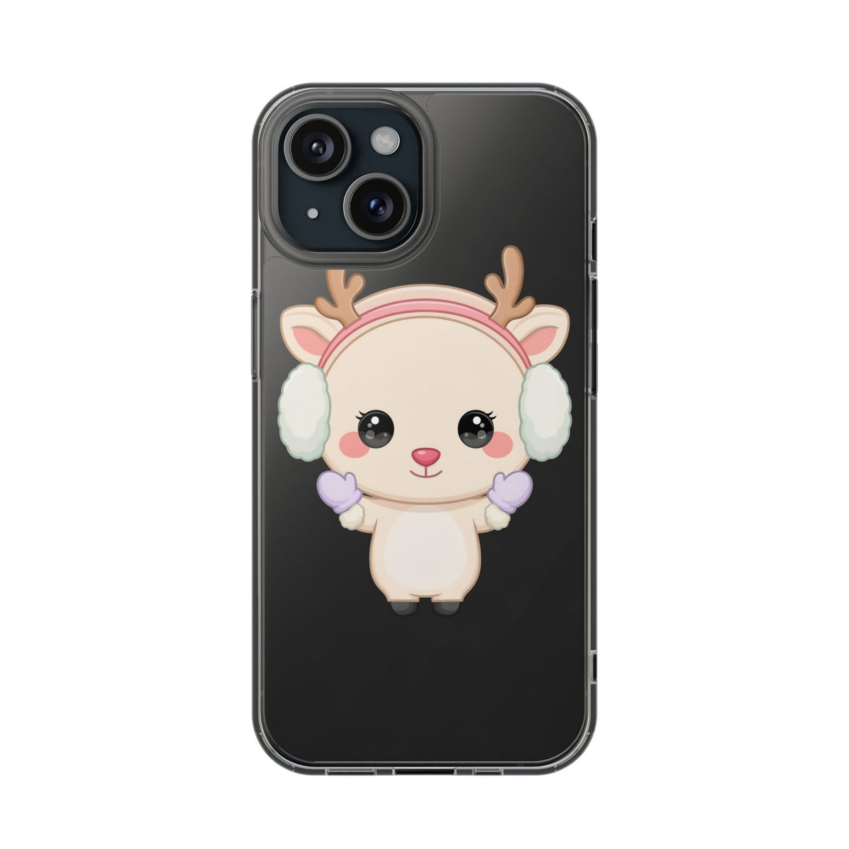 Kawaii Reindeer Phone Case for Cozy Cute Style
