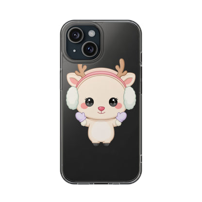 Kawaii Reindeer Phone Case for Cozy Cute Style