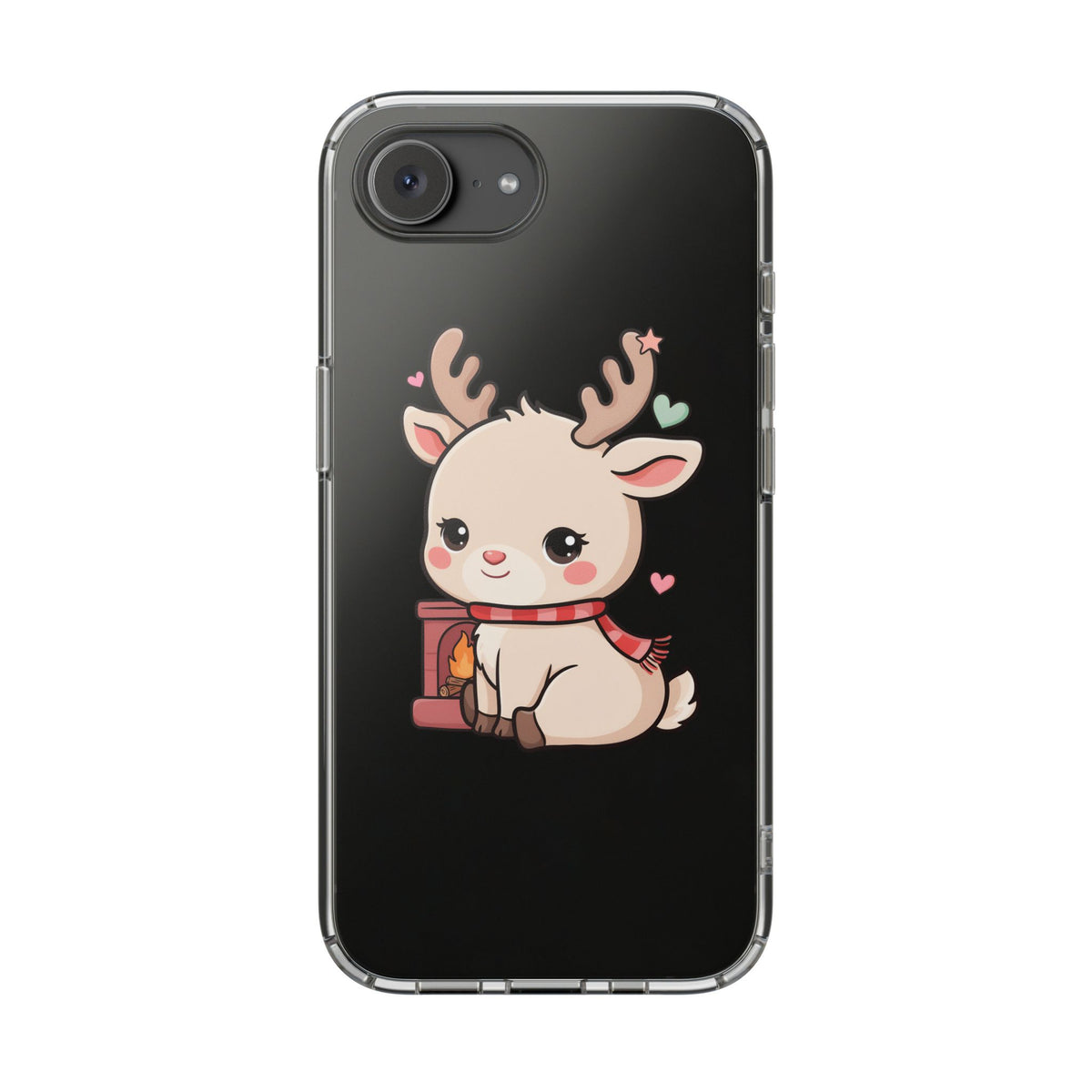 Kawaii Reindeer Phone Case for Cozy Holiday Cheer