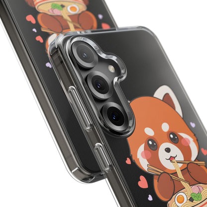 Red Panda Ramen Phone Case – Kawaii Food Lover Gift