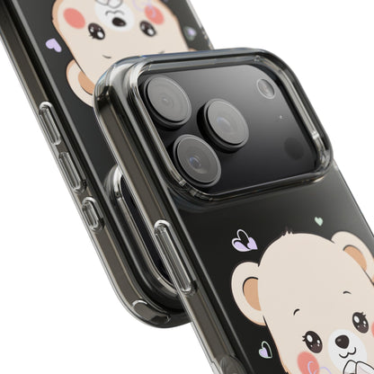Kawaii Polar Bear Phone Case with Hot Cocoa