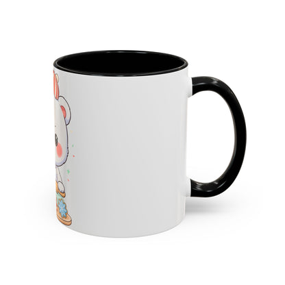 Christmas Cookie Polar Bear Accent Coffee Mug