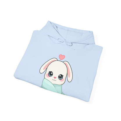 Kawaii Bunny Hoodie for Cozy Couch Days