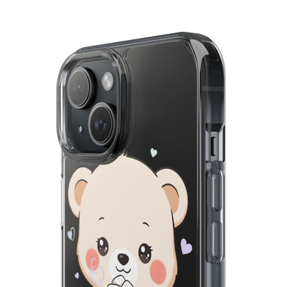 Kawaii Polar Bear Phone Case with Hot Cocoa